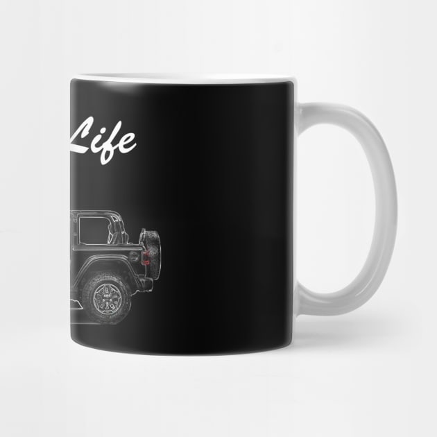 Jeep Life Side View by JFK KARZ